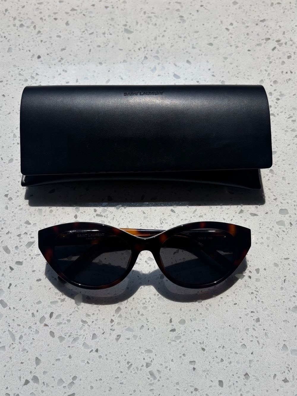 Saint Laurent SL M148/F Havana Grey Sunglasses